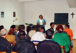 English course in Evangelical church Negotino