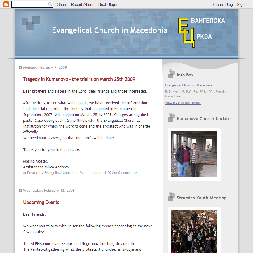 Евангелска црква во Македонија